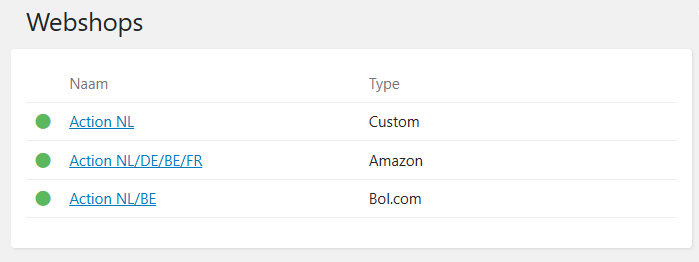 Welke shops kan jij integreren bij Verzendbazen?